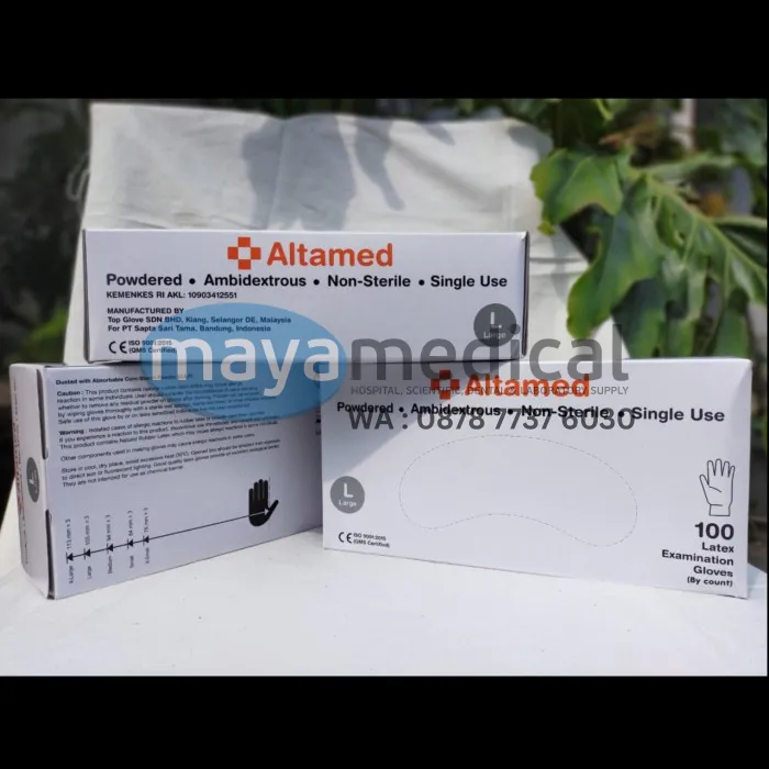 Handscoon Powder Latex Altamed L