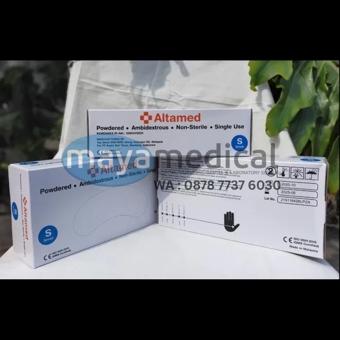 Handscoon Powder Latex Altamed S