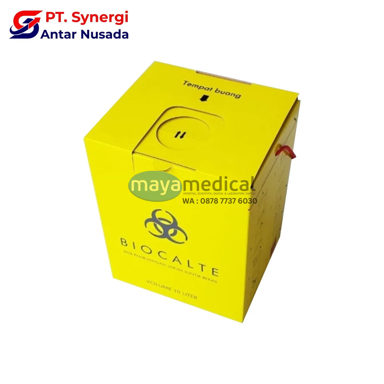 Safety Box Biocalte - Vol 10 Liter