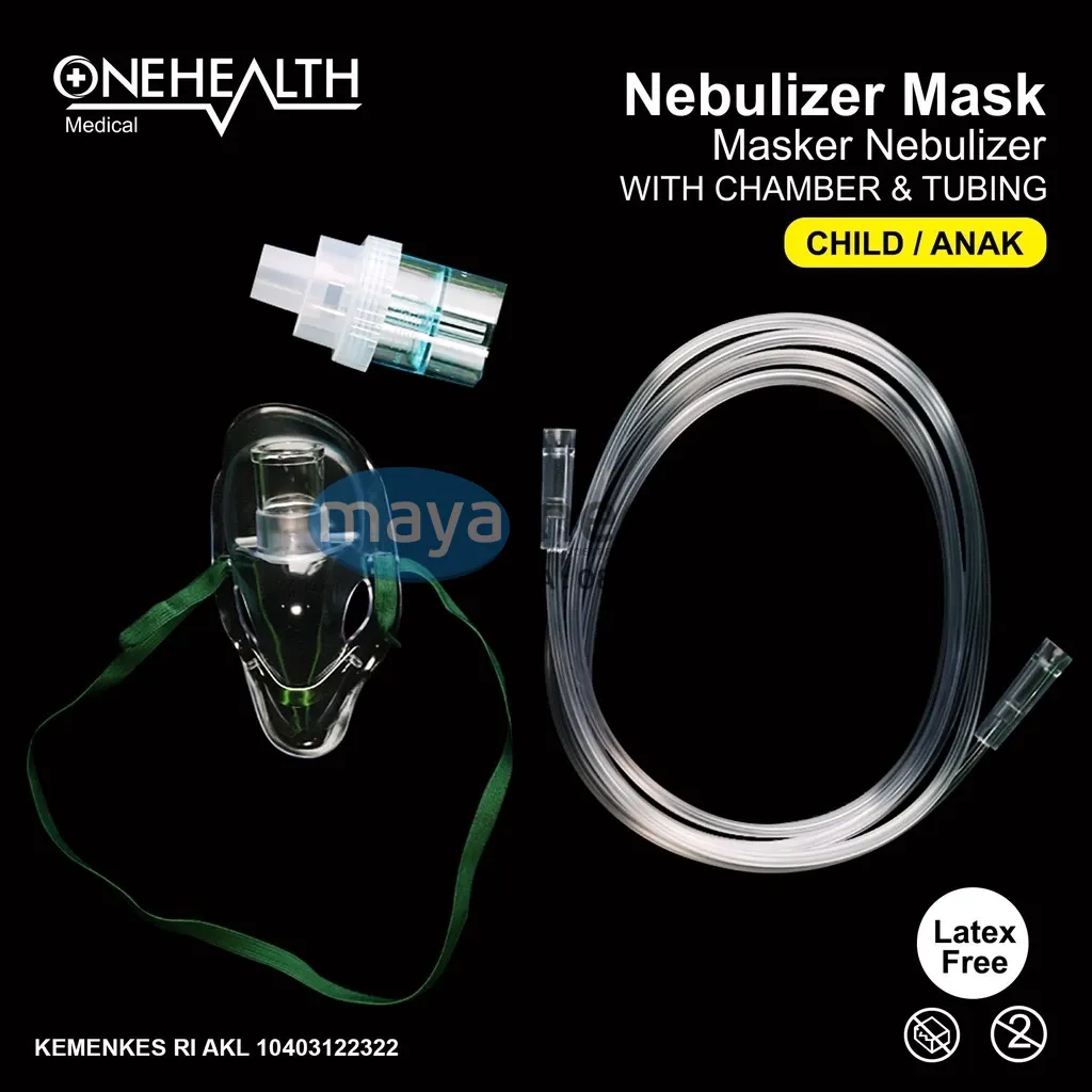 Masker & Tempat Nebulizer Anak