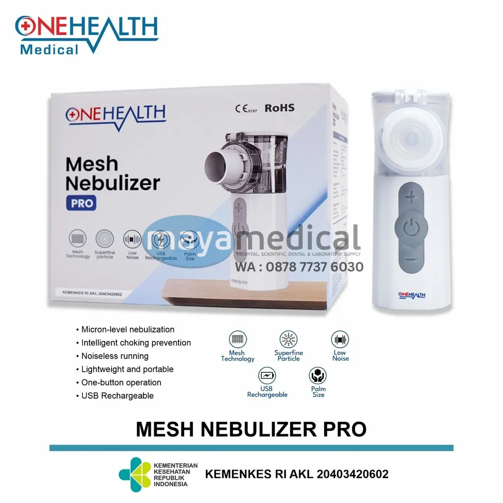 NEBULIZER PORTABLE ONEHEALTH PRO