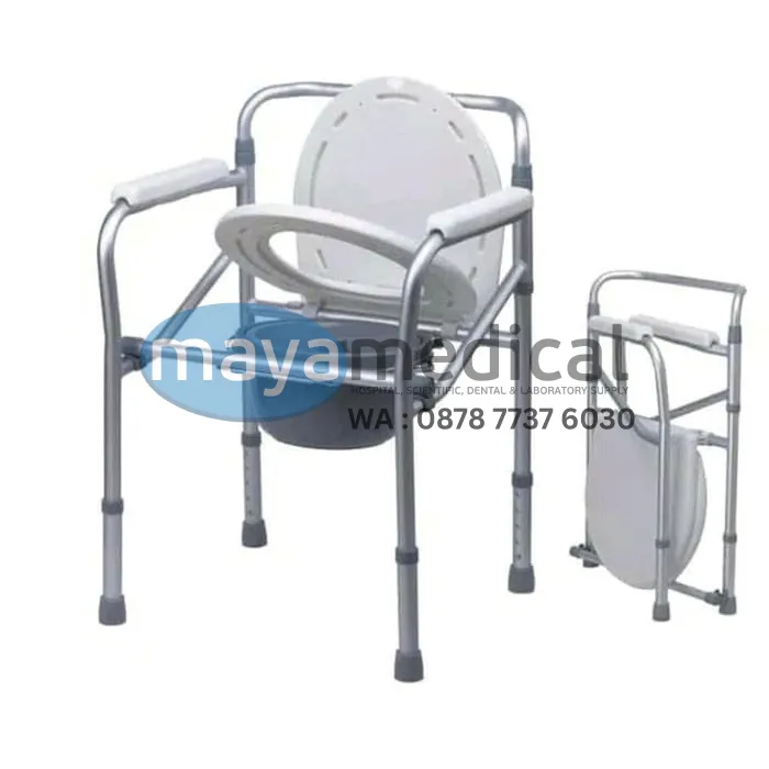 Commode Chair Tanpa Roda