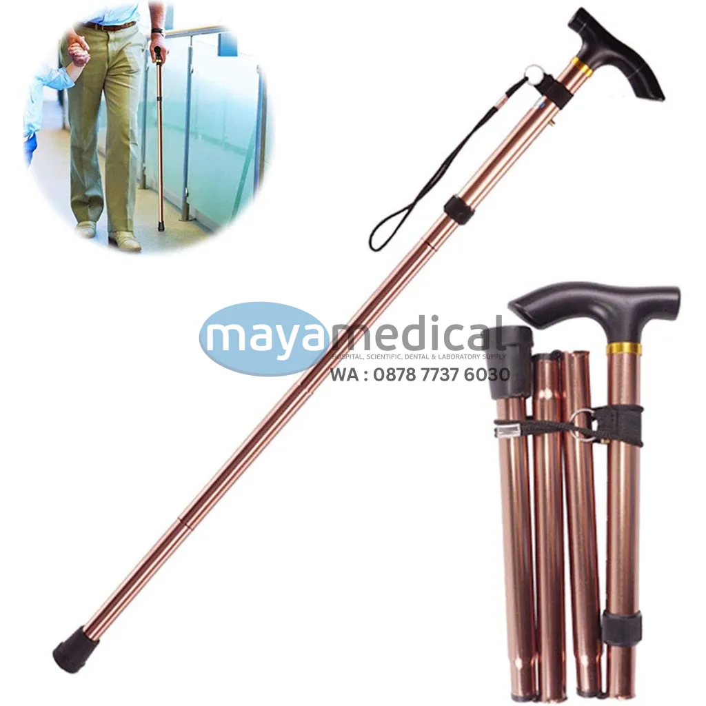 Tongkat Kaki 1 Lipat
