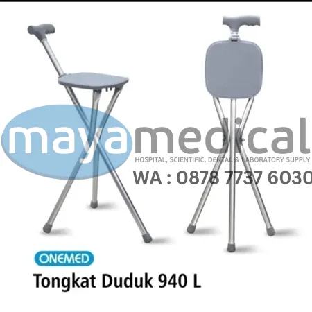 Tongkat + Kursi portable
