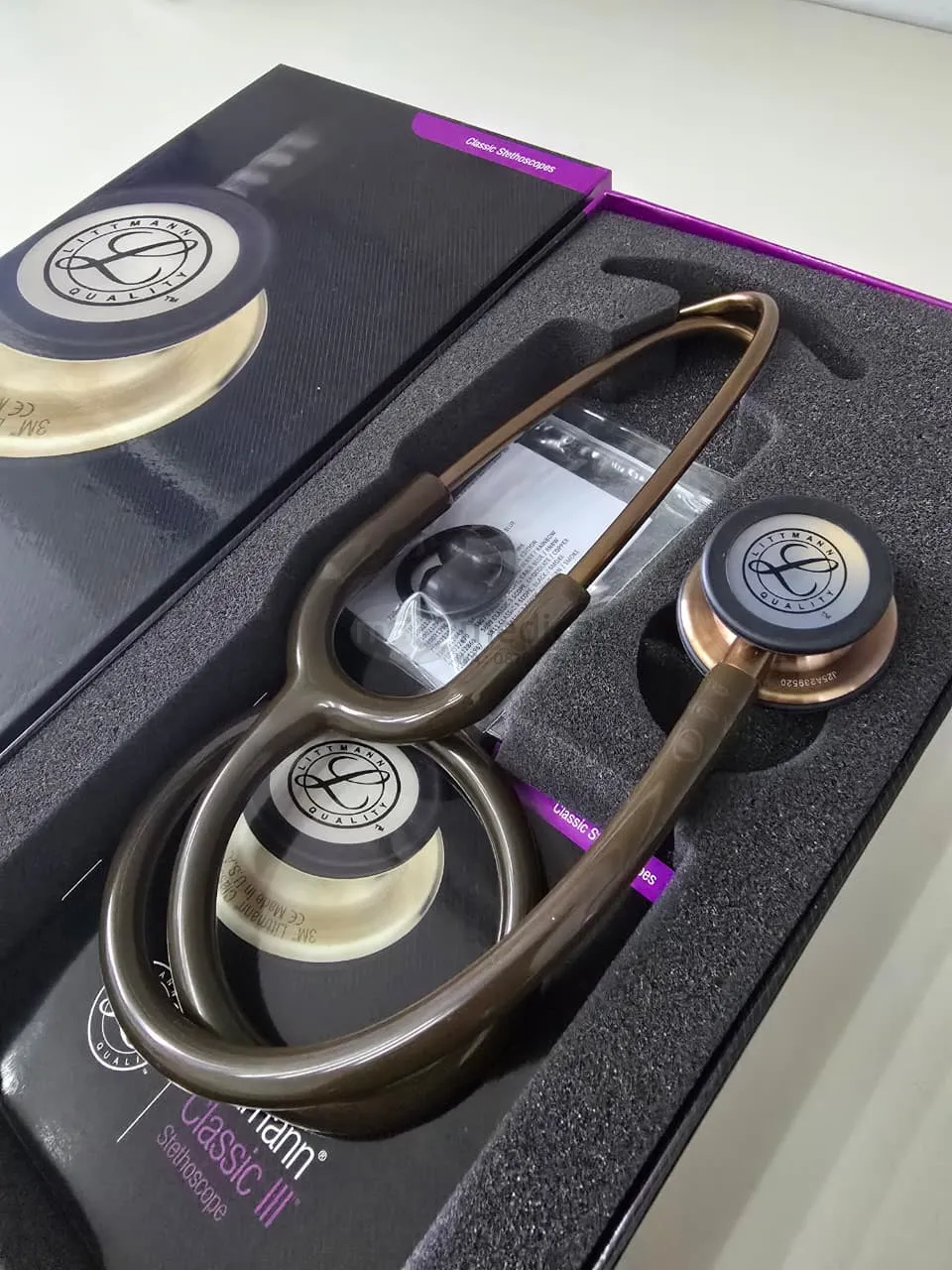 STETOSKOP LITTMAN CLASSIC 3 COKLAT COPPER